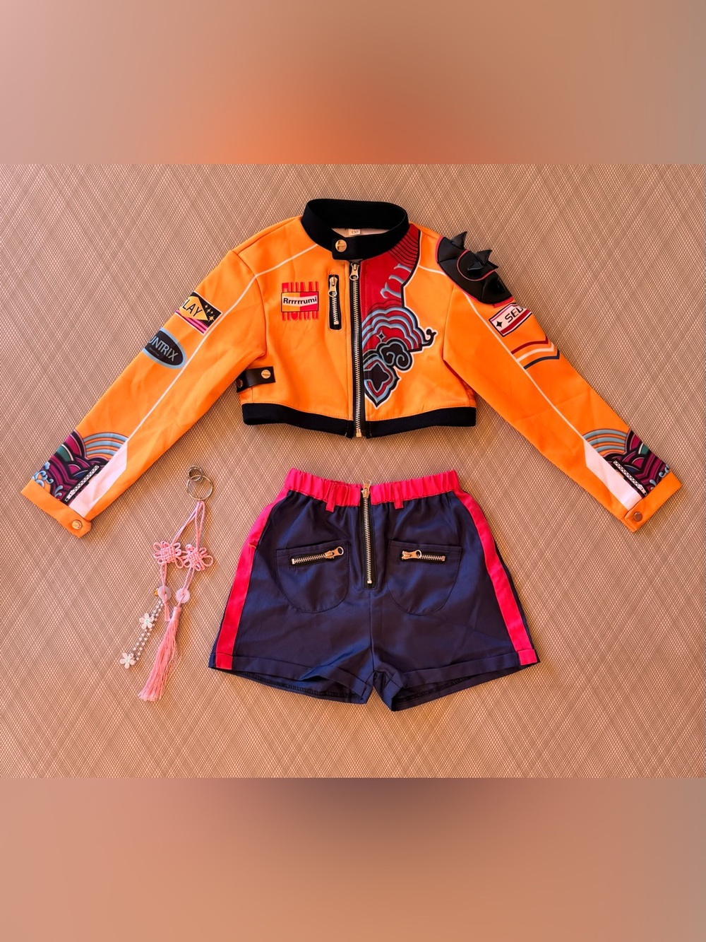 KPop Demon Hunters - Rumi Girls Costume - SZ 130cm (7/8)